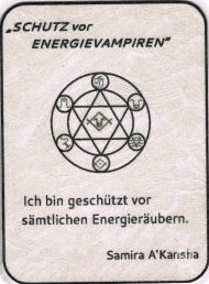 Schutz vor Energievampiren